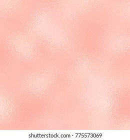 Foil texture background. Red gold pink sparkle glossy texture surface backdrop. Vector shiny metallic foil gradient pattern for party, wedding, invitation, luxury card design.
