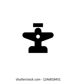 Fokker airplane icon. Sky travel sign