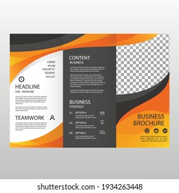 Fold Business Brochure Leaflet Template