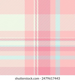 Doblar el Vector sin costuras tartán, tela de fondo multicolor textil. Material patrón a cuadros de textura en paleta de colores claros y blancos.