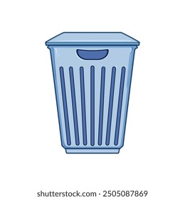 foldable laundry basket plastic cartoon. stackable ventilated, sturdy washable, compact space foldable laundry basket plastic sign. isolated symbol vector illustration