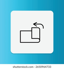Design de almofada dobrável para fácil armazenamento e portabilidade.