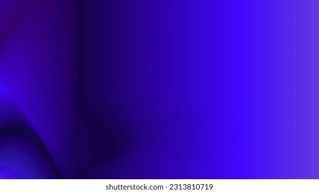 Folded 3D blue gradient cloth abstract background