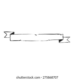 folded banner