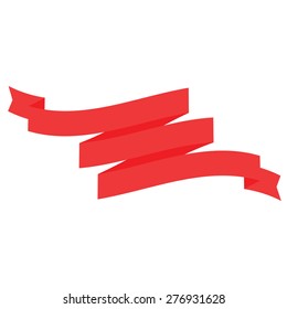 folded banner