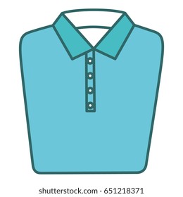 folded elegant shirt icon