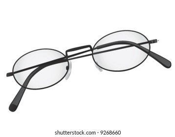 folded eye glasses