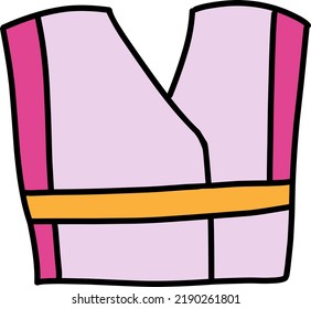 folded kimono illustration, Hand-drawn illustration, Icon