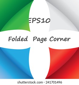 Folded Page Corner