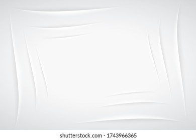 Folded Paper Background . Isolated Vector Elements