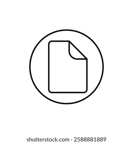Folded Paper Icon Vector logo set flat