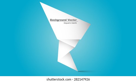 Folded paper sheet and documents. Logo template