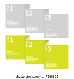 Folded Paper Step by Step Template