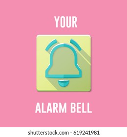 Folded Style Abstract Counter Product Icon or Button for Your Software 