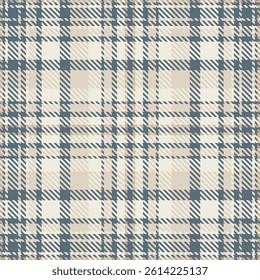 Folded textile fabric tartan, geometric background vector plaid. Length texture seamless check pattern in pastel and white colors palette.