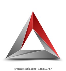 Folded triangle