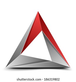 Folded triangle