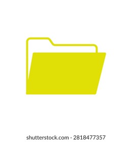 folder computer file colourful document binder data archive icon