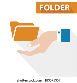 Folder Concept,vector