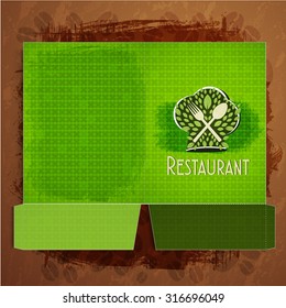 Folder Corporate identity Menu Restaurant Background coffee beans