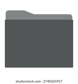 folder, desktop folder, Grey folder icon, neutral colors icons, business, school and personal, paper, vector, template, pastel colors