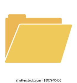 folder document isolated icon