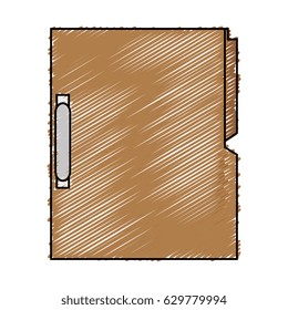 folder document isolated icon