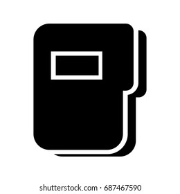 folder document isolated icon