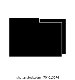 folder document isolated icon
