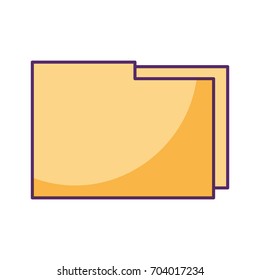 folder document isolated icon