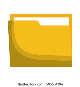 folder document isolated icon vector illustration design