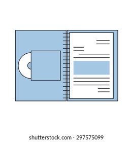 folder with a documents