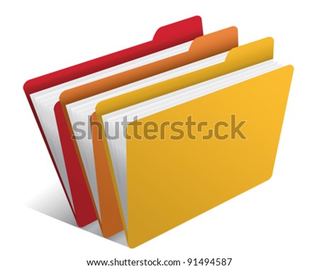 folder with documents