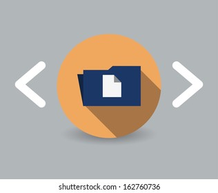 folder with documents icon