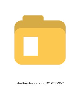 folder documents isolated icon