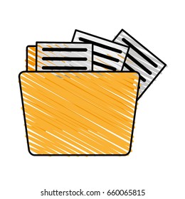 Folder documents out