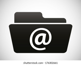 Folder Email Symbol