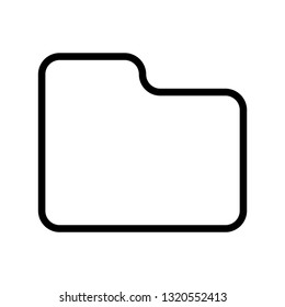 folder favorites icon vector