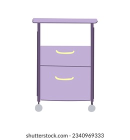 folder file cabinet cartoon. database catalog, open data, drawer metal folder file cabinet sign. isolated symbol vector illustration