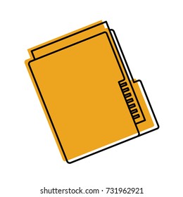 folder file data storage digital office