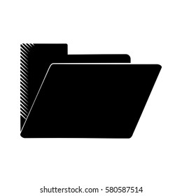 folder file document archive pictogram