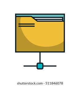 folder file document isolated icon
