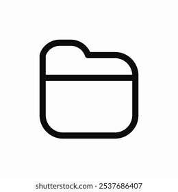 folder file icon sign vector
