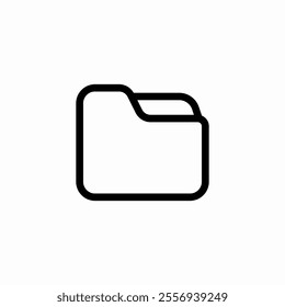 folder file icon sign vector