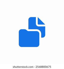 folder file icon sign vector