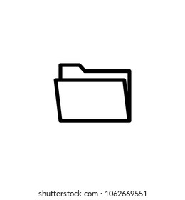 folder file portofolio icon vector template