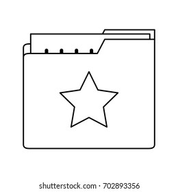 folder with file or text document icon image