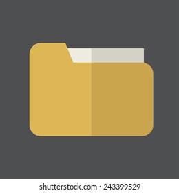 Folder Files Data Information Computer Storage Vector Concept