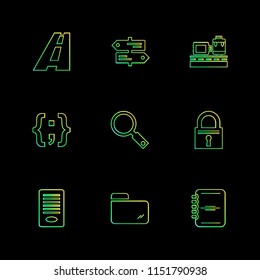 folder  files  directory  search  code  cation  play  pause  stop  upload  camera  icon vector design  flat  collection style creative  icons  document  image