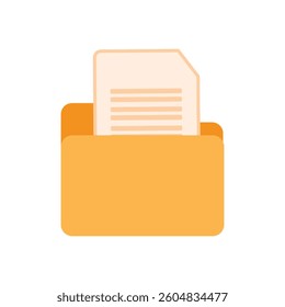 folder with files documents icon